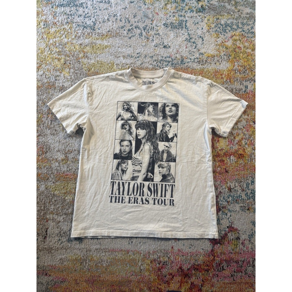 Taylor Swift The Eras Tour T Shirt Off White Size Small